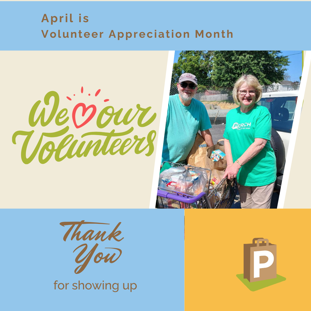 National volunteer month tile